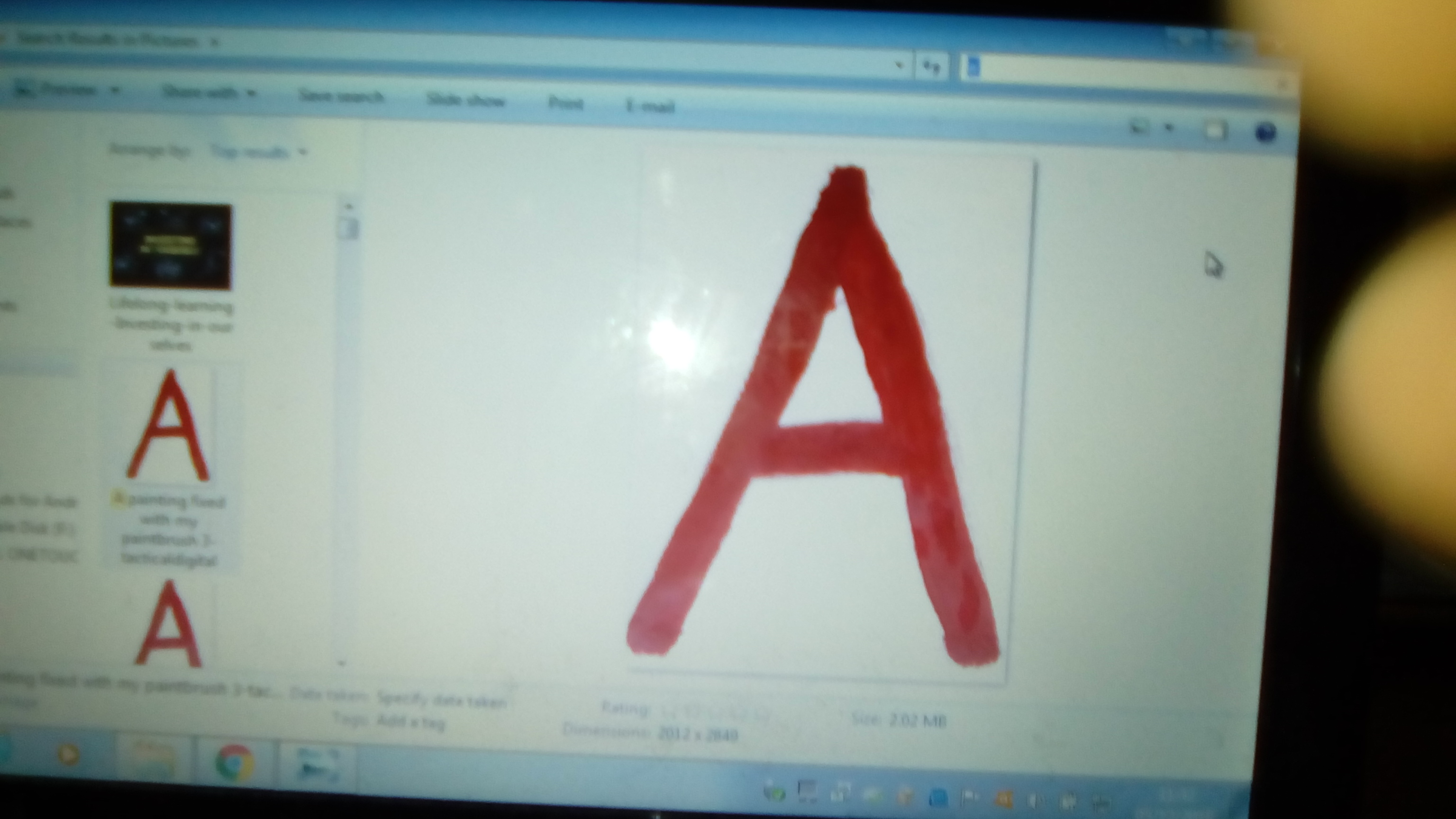My A art piece Acer notebook